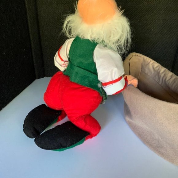 Annalee Holiday figurine Xmas Santa Mail 1991 post office letter carrier Doll. - Picture 5 of 10